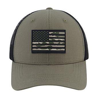 Men's Constructed 6 Panel Meshback Trucker Style Hat