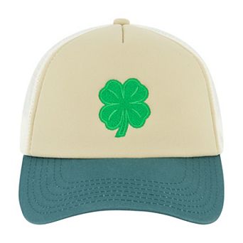Men's Lucky Clover Trucker Cap