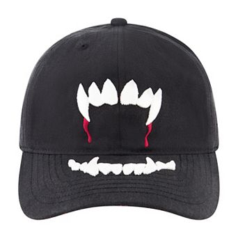 Men's Dracula Teeth Constructed Cap