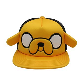 Men's Jake 3D Ears Foam Front Flat Brim Baseball Cap