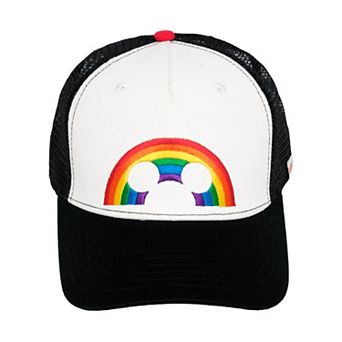 Men's Disney's Mickey Pride Rainbow Icon Embroidery Cap