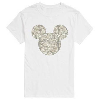 Big & Tall Disney's Mickey Mouse Camo Ears Short Sleeve Graphic Tee