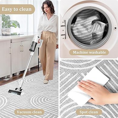 Easy Glide Office Chair Mat Non Slip Waterproof Washable Floor Protector