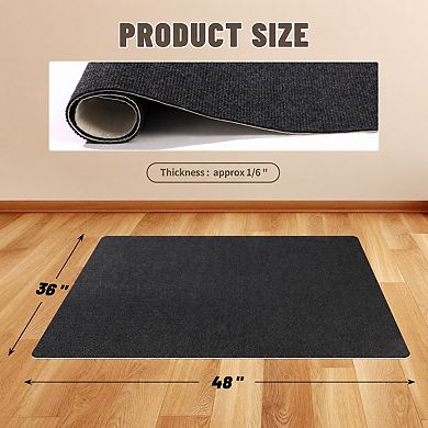 Office Chair Mat Non Slip Easy Clean Floor Protection Hardwood Floor Quiet