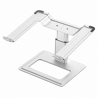 Adjustable Aluminum Laptop Stand Desk Riser For 10 To 17.3 Inch Notebook