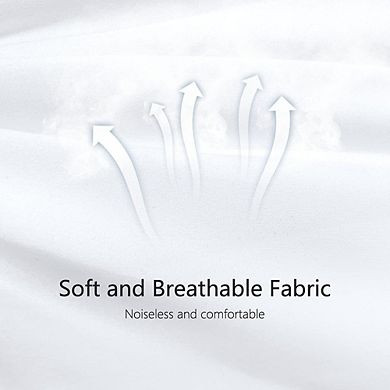 Quilted Down Alternative Comforter, Breathable Soft All-Season Duvet Insert