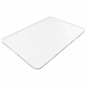 Transparent Office Chair Mat For Hardwood Floors Durable Easy Glide Floor Protector