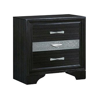 Contemporary Bedroom Nightstand with Spacious Surface and Sleek Design