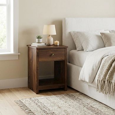 Starlight Canyon Home Night Stand with Bohemian and Transitional Style