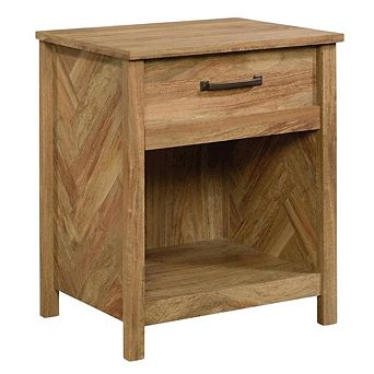 Starlight Canyon Home Bohemian Style Nightstand with Sindoori Mango Finish in Modern Farmhouse Look