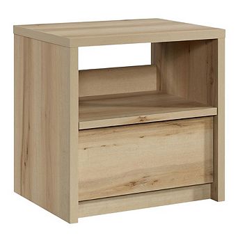 Starlight Canyon Home Brown Mid-Century Modern Rectangle Night Stand with Storage Drawer