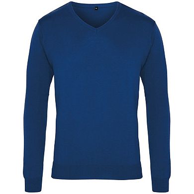 Premier Mens V-Neck Knitted Sweater