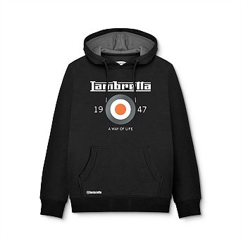 Lambretta Unisex Adult Target Hoodie