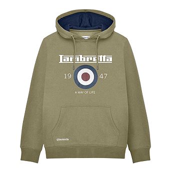 Lambretta Unisex Adult Target Hoodie