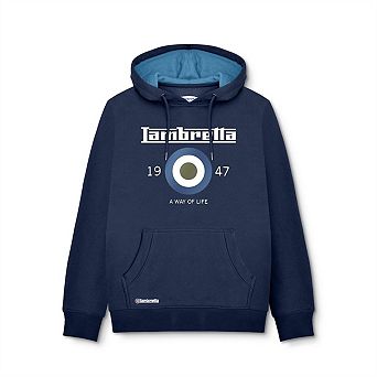Lambretta Unisex Adult Target Hoodie