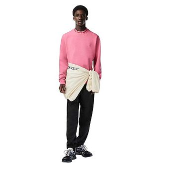 Lacoste Mens Logo Double-Face Sweatshirt