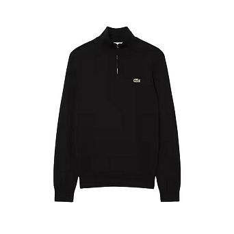 Lacoste Mens Quarter Zip Casual Jumper