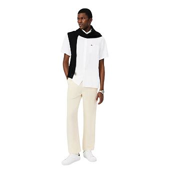 Lacoste Mens Embroidered Logo Oxford Shirt