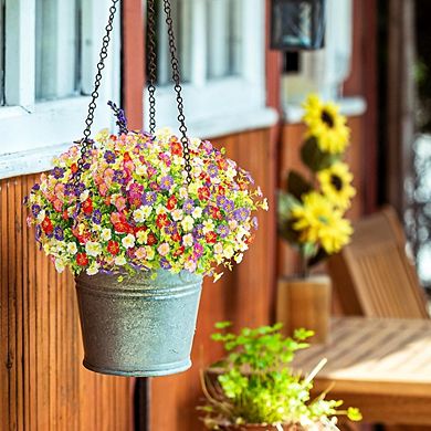 Artificial Daisy Flowers, Faux Bulk Outdoor Spring Garden Decor