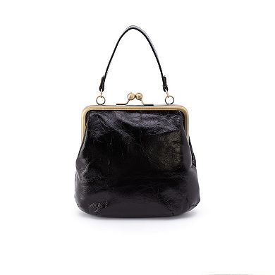 Vintage Leather Crossbody Bag Removable Strap Top Handle Phone Pocket