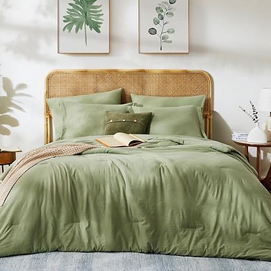 7-Piece Bed-in-a-Bag Comforter Set, Soft All-Season Bedding with Sheets & Shams