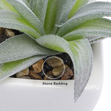 Artificial Succulent Plants, Mini Faux Desk Decor for Home & Office