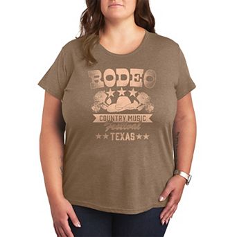 Plus Size Rodeo Country Music Festival Graphic Tee