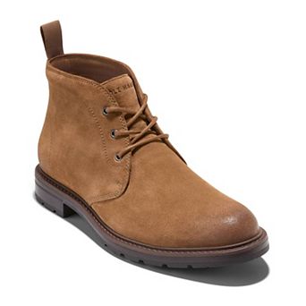 Cole Haan Chamberlin Grand Chukka Men's Lace-Up Suede Boots