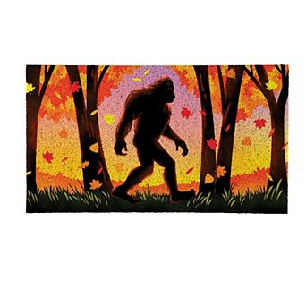 Evergreen Bigfoot Autumn Forest PVC Trapper Mat