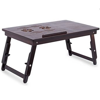 BirdRock Home Bamboo Ventilation Adjustable Lap Tray
