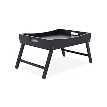 BirdRock Home Wood Folding Bed Tray