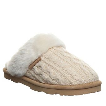 Bearpaw Rumie Women's Cable Knit Lined Slippers