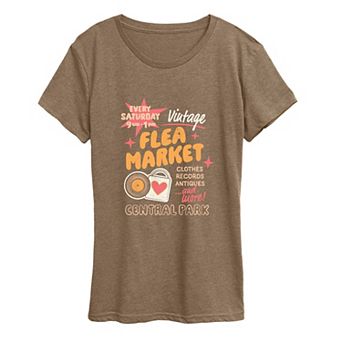Women's Vintage Flea Market Central Park Graphic Tee