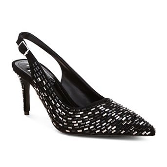 London Rag Lutina Women's Slingback Heels