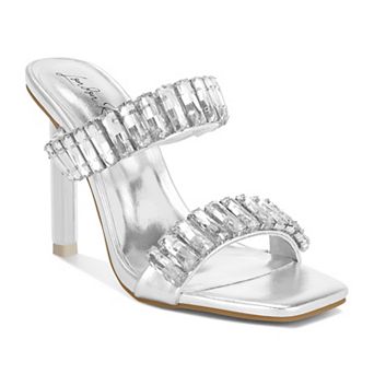 London Rag Leonardi Women's Crystal Baguette Heels