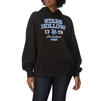 Women's Gilmore Girls Stars Hollow Oversized Fleece Hoodie Sweatshirt