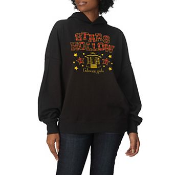 Women's Gilmore Girls Stars Hollow Oversized Fleece Hoodie Sweatshirt