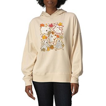Women's Pokémon Oversized Fleece Hoodie Sweatshirt