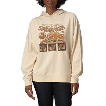 Women's Marvel The Amazing Spider-Man Oversized Fleece Hoodie Sweatshirt