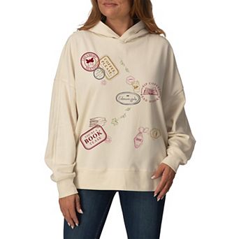 Women's Gilmore Girls Oversized Fleece Hoodie Sweatshirt