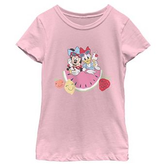 Girls 6-16 Disney's Minnie Mouse & Daisy Duck Fruity Summer Graphic Tee