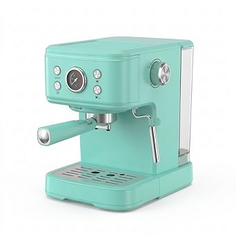 20Bar Espresso Machine - 2-in-1 Coffee Maker with Milk Frother for Latte