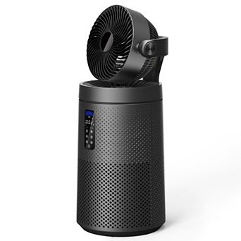 Air Purifier Fan, Smart WiFi Oscillating Purifier for 1980 Sq Ft Rooms