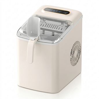Countertop Ice Maker Machine - Portable Self-Cleaning Ice Machine for Home & Parties