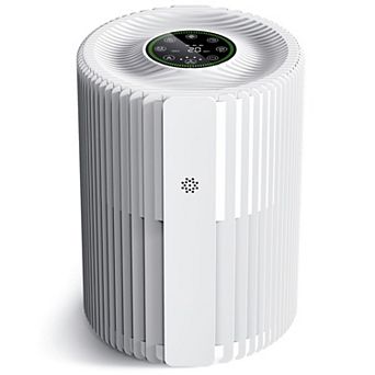 Compact Room Air Purifier with 3-Stage Filter and Timer for Bedroom