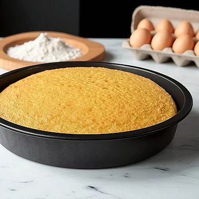 3-Pack Nonstick Steel Round Cake Pans