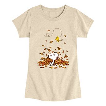 Girls 7-16 Peanuts Snoopy & Woodstock Graphic Tee