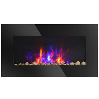 28.5 Inch Wall Mounted Electric Fireplace Heater For Living Room