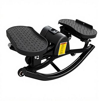 Swing Stepper Machine 21 Inch Foldable Home Aerobic Fitness Cardio Equipment