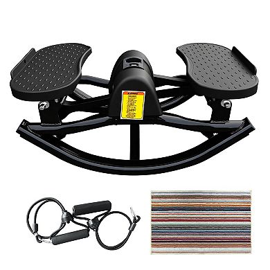 Swing Stepper Machine 21 Inch Foldable Home Aerobic Fitness Cardio Equipment